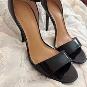 Halston Heritage Glossy Black Heels